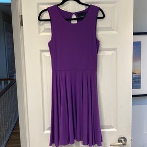 Cynthia Rowley, size M, purple, sleeveless t-shirt dress. EUC. Washable. Soft.